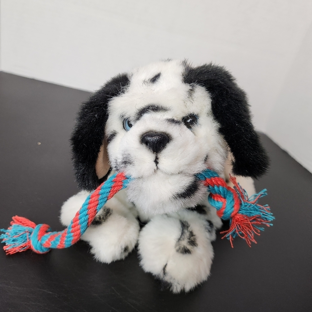 Furreal Friend Dalmation with Pull Toy Rope - Black and White 2006